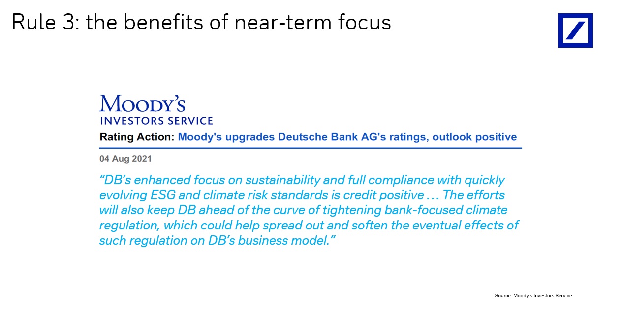 Rule3- the benefits of near-term focus